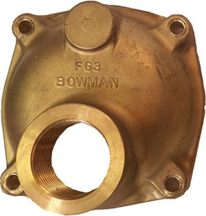 Endelokk GL kjøler (marine)(1 1/2"BSP)(m/avtapping)(3pass)