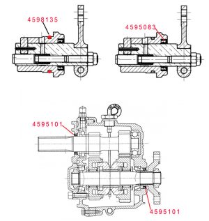 Seal kit TMC40M+P
