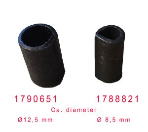 Styring i blokk/topp 2700 ø 8.5mm