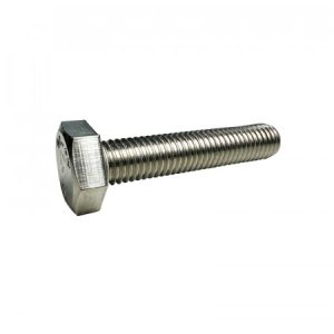 Skrue 7/16"UNC x 1-1/4"(rustfri A4)(hel gjenget)