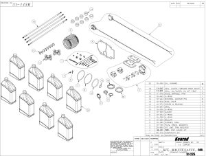 Service kit 580