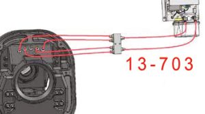 Slange (1 stk) til trim 600B (adapter til pumpe inne)